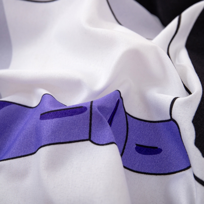 91家纺网 家纺一手货源 找家纺 乐居坊 2024新款亲肤棉美棉芦荟棉四件套新花型（8月）  黑羽快斗