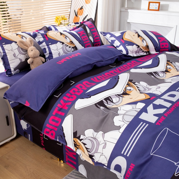 91家纺网 家纺一手货源 找家纺 乐居坊 2024新款亲肤棉美棉芦荟棉四件套新花型（8月）  魔术先生