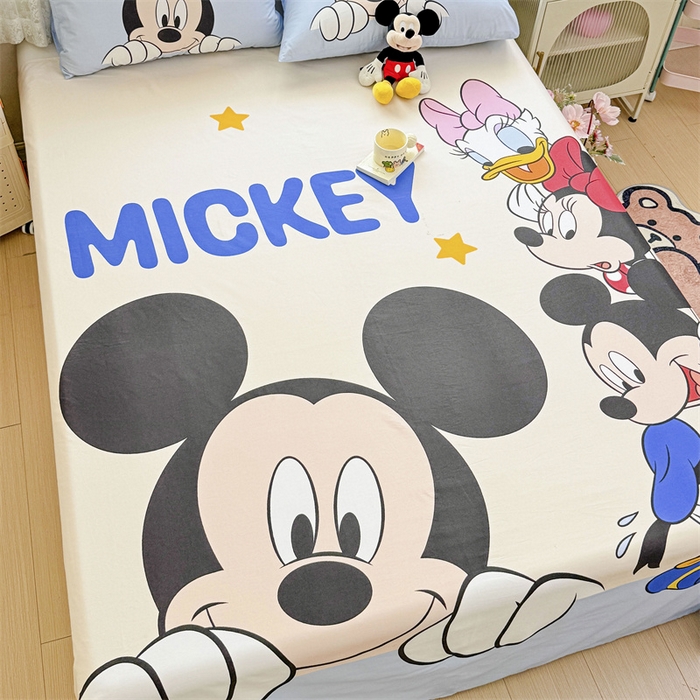 91家纺网 家纺一手货源 找家纺 名兮家居 2024新款大版经典奥特曼-三丽鸥全棉床单 【含防伪标】 叠叠乐