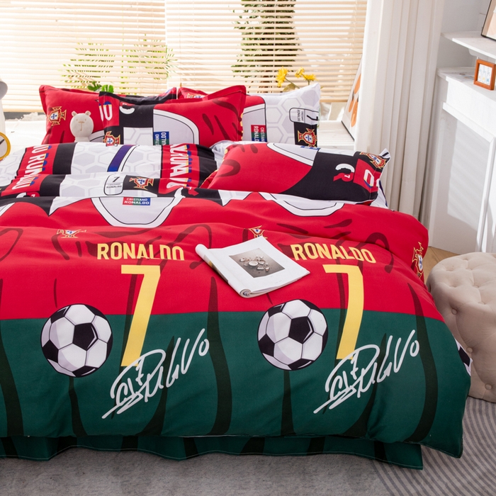 91家纺网 家纺一手货源 找家纺 乐居坊 2024新款亲肤棉美棉芦荟棉四件套新花型（8月）  追风少年