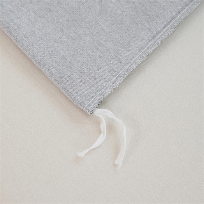 91家纺网 家纺一手货源 找家纺 宝时兰 2025新款加厚纯棉单被套生态磨毛全棉纯色双拼ab版被套单件 双拼-绿灰