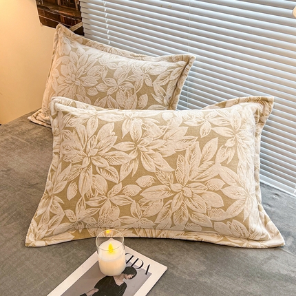 91家纺网 家纺一手货源 找家纺 （总）2024新款A类高克重立体浮雕牛奶绒加厚保暖系列-枕套