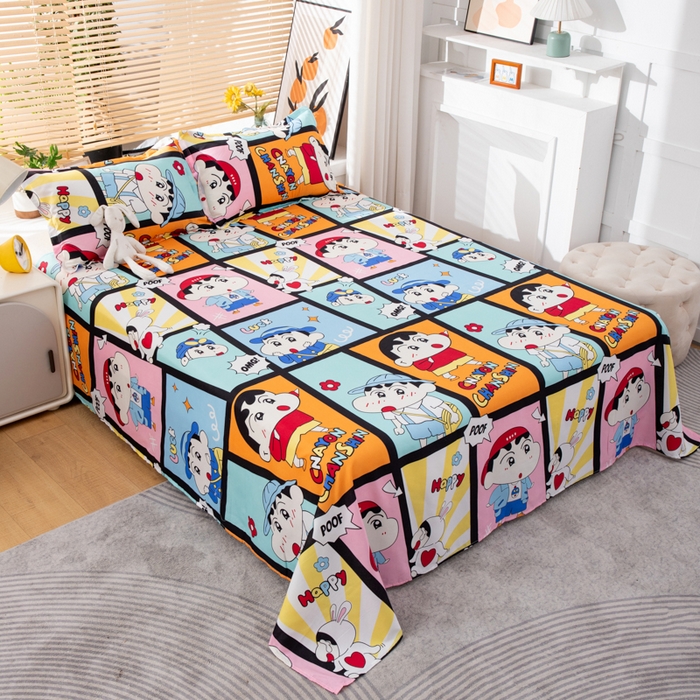 91家纺网 家纺一手货源 找家纺 乐居坊 2024新款亲肤棉美棉芦荟棉四件套新花型（8月）  哦买尬