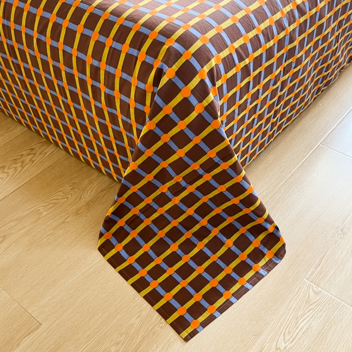 91家纺网 家纺一手货源 找家纺 千朵 2024新款全棉磨毛四件套 萌琪琪