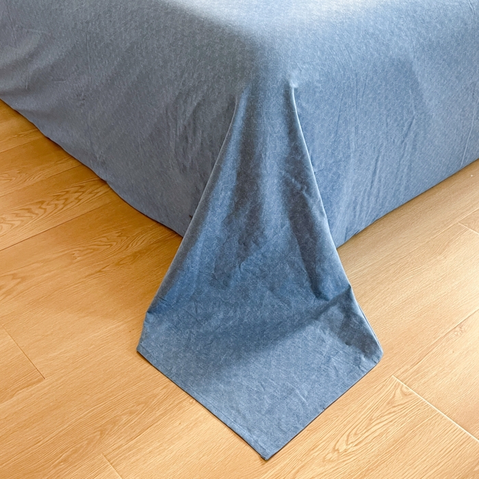 91家纺网 家纺一手货源 找家纺 千朵 2024新款全棉磨毛四件套 梵克