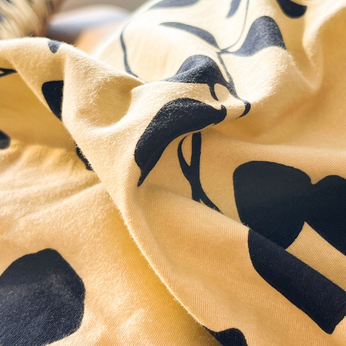 91家纺网 家纺一手货源 找家纺 千朵 2024新款全棉磨毛四件套 芊羽芊寻