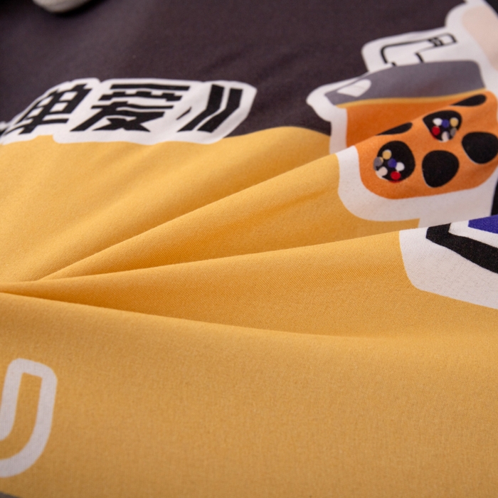 91家纺网 家纺一手货源 找家纺 乐居坊 2024新款亲肤棉美棉芦荟棉四件套新花型（8月）  奶茶天王