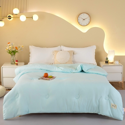 91家纺网 家纺一手货源 找家纺 森璐家纺 2024新款原棉提花大豆被