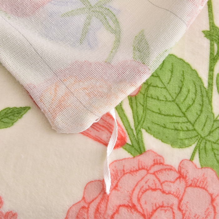 91家纺网 家纺一手货源 找家纺 佳品居 2025新款A类牛奶绒印花单被套 花田梦绿