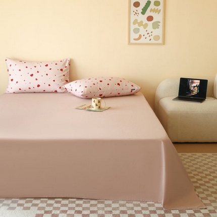 91家纺网 家纺一手货源 找家纺 薏思家纺 2025新款全棉印花磨毛-单品床单 果粉2