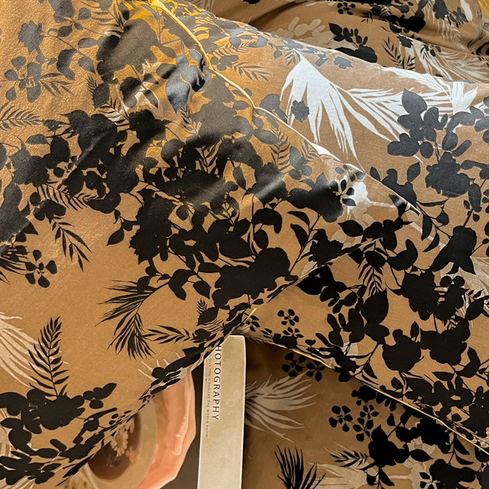 91家纺网 家纺一手货源 找家纺 千朵 2024新款全棉磨毛四件套 幽兰