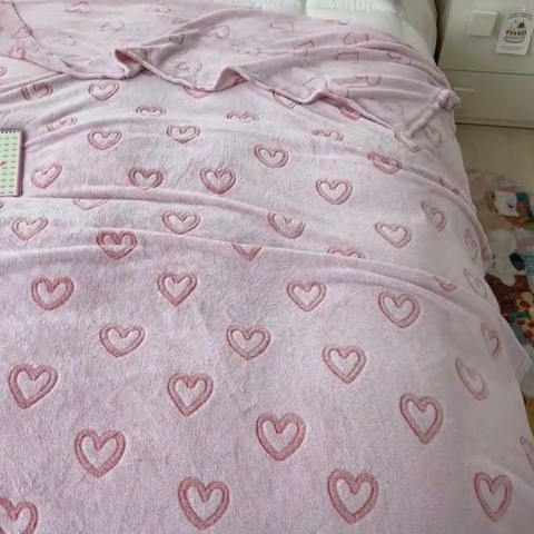 91家纺网 家纺一手货源 找家纺 川悦生活 2024新款高克重双面雪花绒毛毯 毛毯冬日暖语