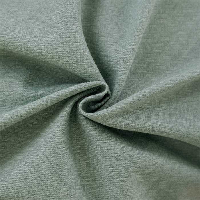 91家纺网 家纺一手货源 找家纺 宝时兰 2025新款加厚纯棉单被套生态磨毛全棉纯色双拼ab版被套单件 双拼-绿灰