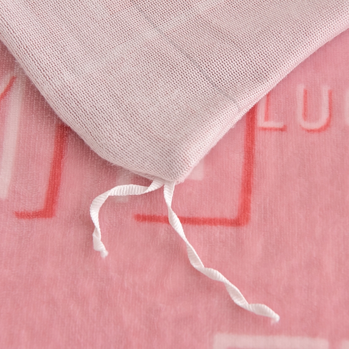 91家纺网 家纺一手货源 找家纺 佳品居 2025新款A类牛奶绒印花单被套 花样年华粉