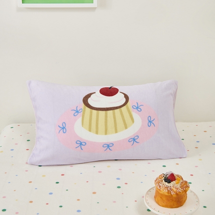 91家纺网 家纺一手货源 找家纺 （总）呗旺鹿 2024新款软糯糯高克重牛奶绒印花大版单枕套