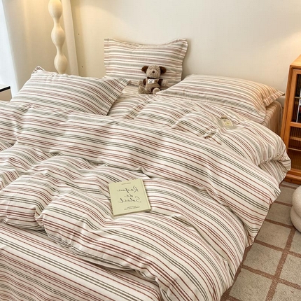 91家纺网 家纺一手货源 找家纺 （总）新印象 2025新款全棉生态磨毛印花四件套