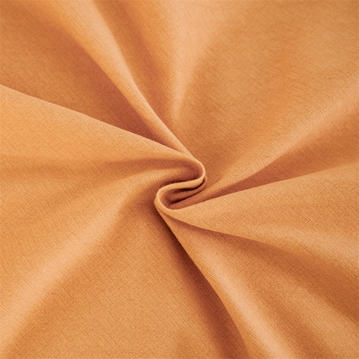 91家纺网 家纺一手货源 找家纺 宝时兰 2025新款加厚纯棉单被套生态磨毛全棉纯色双拼ab版被套单件 双拼-桔灰