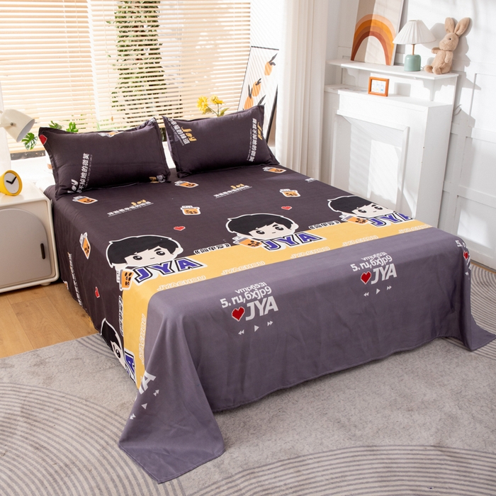 91家纺网 家纺一手货源 找家纺 乐居坊 2024新款亲肤棉美棉芦荟棉四件套新花型（8月）  奶茶天王