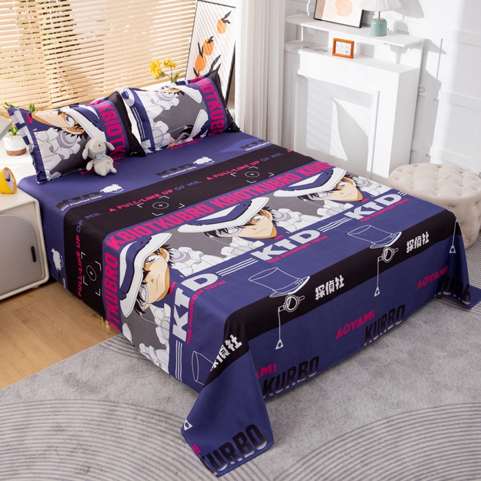 91家纺网 家纺一手货源 找家纺 乐居坊 2024新款亲肤棉美棉芦荟棉四件套新花型（8月）  魔术先生