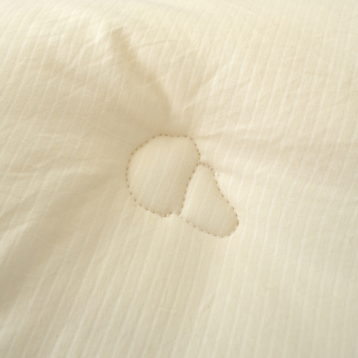 91家纺网 家纺一手货源 找家纺 维洋家纺 2025新款不染原棉大豆被-单被 米白