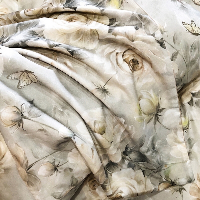 91家纺网 家纺一手货源 找家纺 立奥被业 2024新款全棉高密磨毛数码印花四件套 希雅金