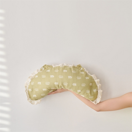 91家纺网 家纺一手货源 找家纺 （总）她喜爱枕芯枕头 2024款双层纱猫耳朵荞麦枕 儿童成人荞麦护颈枕芯午睡枕头幼儿园宝宝成人枕