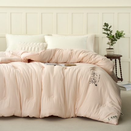 91家纺网 家纺一手货源 找家纺 （总）维洋家纺 2025新款不染原棉大豆被-单被
