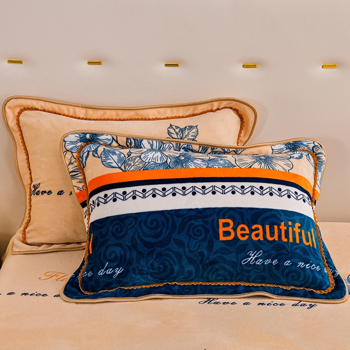 91家纺网 家纺一手货源 找家纺 赫本家纺  2025新品8-9斤爆品牛奶绒四件套床裙款金雕绒法莱绒四套件 都市生活