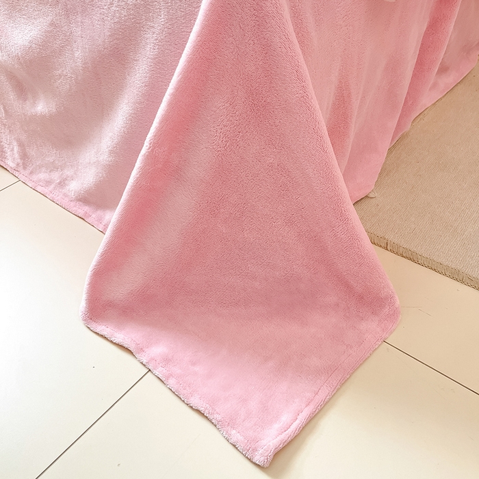 91家纺网 家纺一手货源 找家纺 桃子家居 2024新款小清新卡通加厚牛奶绒全工艺200克印花牛奶绒系列四件套 绒-公主喵