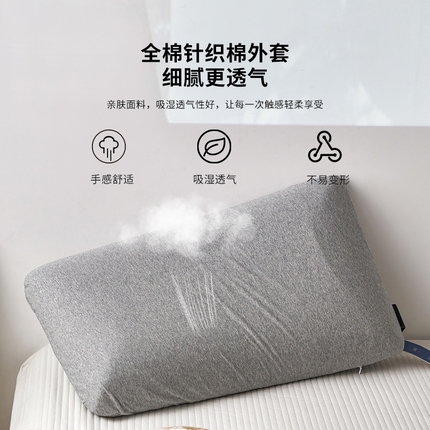 91家纺网 家纺一手货源 找家纺 （总）她喜爱枕芯枕头 2024新款非温感零压力枕-高端面包款记忆棉枕芯 40*70cm