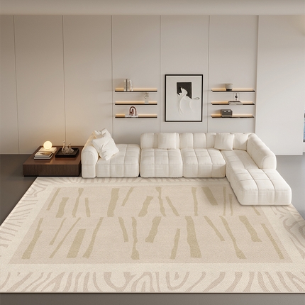 91家纺网 家纺一手货源 找家纺 （总）卡初家居（原微来） 2025秋冬新款希伯尼系列荷兰绒地毯系列