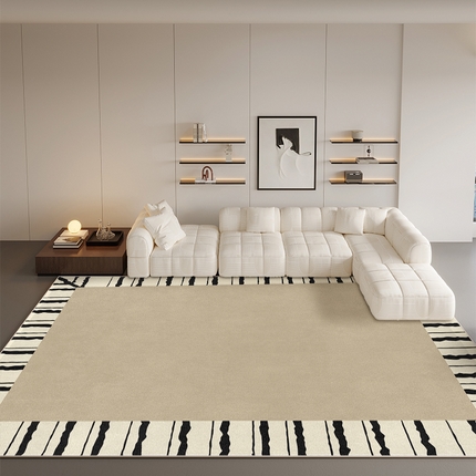 91家纺网 家纺一手货源 找家纺 （总）卡初家居（原微来） 2025秋冬新款希伯尼系列荷兰绒地毯系列