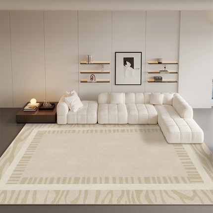 91家纺网 家纺一手货源 找家纺 （总）卡初家居（原微来） 2025秋冬新款希伯尼系列荷兰绒地毯系列