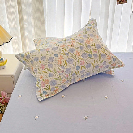 91家纺网 家纺一手货源 找家纺 （总）恩泽家纺 2024新款亲肤柔软全棉印花单品及套件--枕套