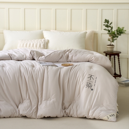 91家纺网 家纺一手货源 找家纺 （总）维洋家纺 2025新款不染原棉大豆被-单被