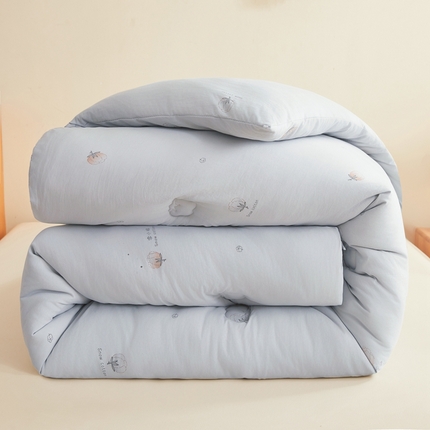 91家纺网 家纺一手货源 找家纺 （总）壹张床 2025新款A类新疆棉花被糯糯棉子母被冬被印花被芯春秋被学生被子母扣系列