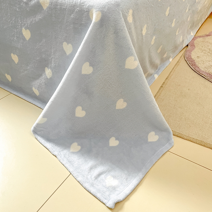 91家纺网 家纺一手货源 找家纺 桃子家居 2024新款小清新卡通加厚牛奶绒全工艺200克印花牛奶绒系列四件套 绒-可爱熊