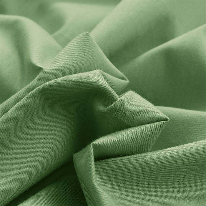 91家纺网 家纺一手货源 找家纺 优尚家纺 2025新款全棉纯棉磨毛床笠系列 清新绿