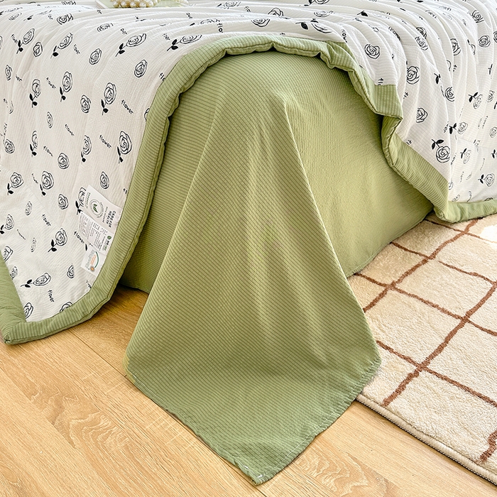 91家纺网 家纺一手货源 找家纺 （总）81号家纺 2024新款1泡泡纱印花夏被四件套