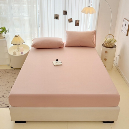 91家纺网 家纺一手货源 找家纺 （总）卡普二店 2024新款A类纯棉水洗棉单床笠