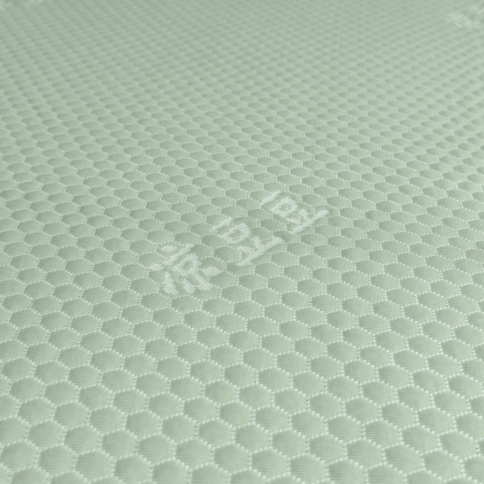 91家纺网 家纺一手货源 找家纺 81号家纺 2024新款冰感豆豆床裙款凉席 青草绿