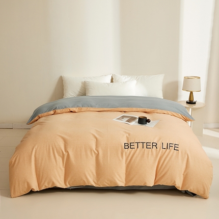 91家纺网 家纺一手货源 找家纺 （总）七仙女家纺 2025新款全棉生态磨毛-前程似锦系列-单被套