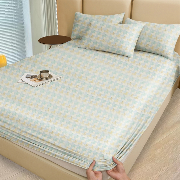 91家纺网 家纺一手货源 找家纺 （总）优尚家纺 2025新款全棉纯棉磨毛床笠系列