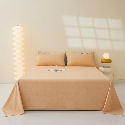 91家纺网 家纺一手货源 找家纺 （总）七仙女家纺 2025新款全棉生态磨毛-前程似锦系列-单床单