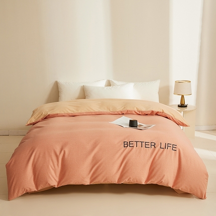 91家纺网 家纺一手货源 找家纺 （总）七仙女家纺 2025新款全棉生态磨毛-前程似锦系列-单被套