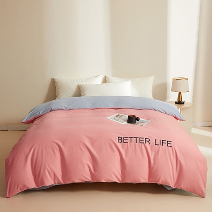 91家纺网 家纺一手货源 找家纺 （总）七仙女家纺 2025新款全棉生态磨毛-前程似锦系列-单被套