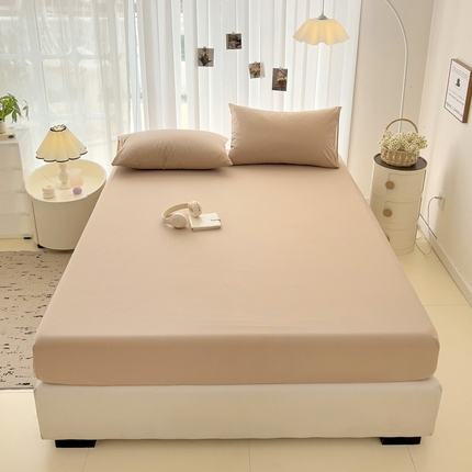 91家纺网 家纺一手货源 找家纺 （总）卡普二店 2024新款A类纯棉水洗棉单床笠