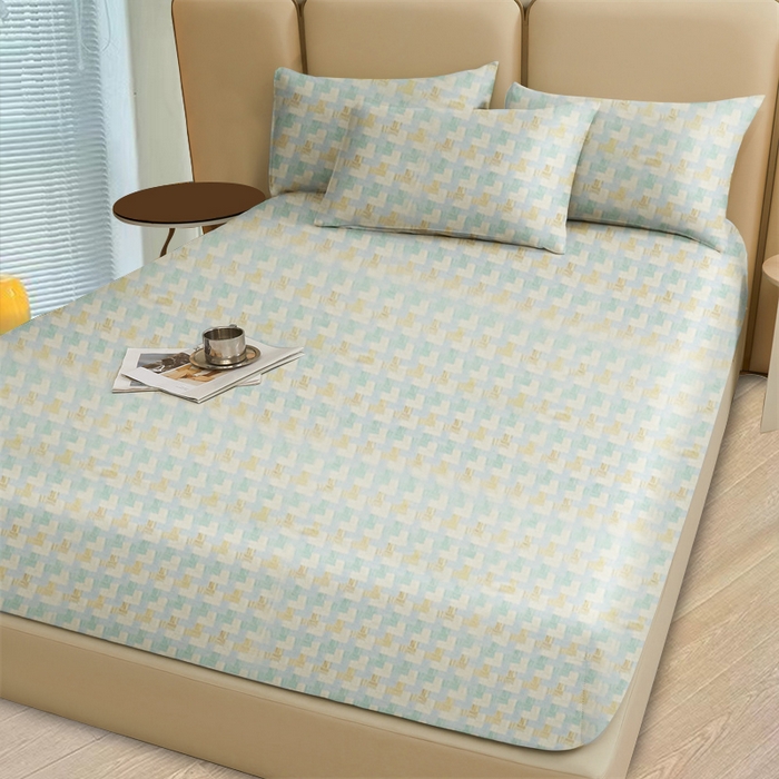 91家纺网 家纺一手货源 找家纺 （总）优尚家纺 2025新款全棉纯棉磨毛床笠系列