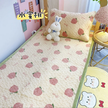 91家纺网 家纺一手货源 找家纺 （总）赫梵茜 2024新款90✖200学生牛奶绒床盖