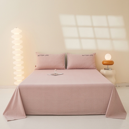 91家纺网 家纺一手货源 找家纺 （总）七仙女家纺 2025新款全棉生态磨毛-前程似锦系列-单床单